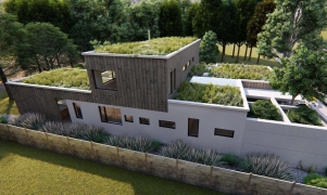 Matyáš Černík, nízkoenergetický dům se zelenou střechou