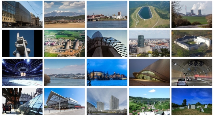 České a slovenské stavby století