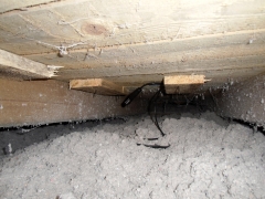 Izolace dutiny dvoupláštové střechy s čidlem