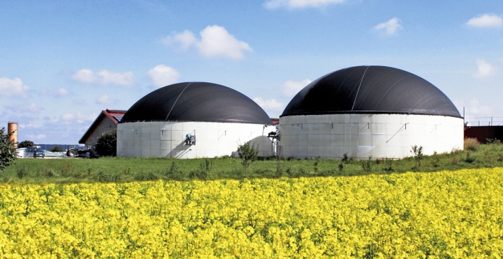 Zařízení na výrobu bioplynu