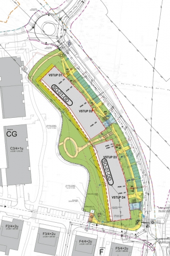 Obr. 1: Situace – 1. etapa, Espoo