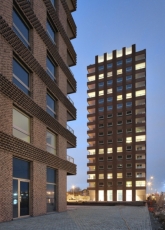 Westkaai towers 5 & 6 (Antverpy, Belgie), foto Filip Dujardin