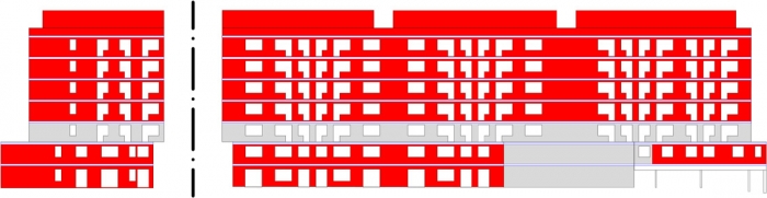 Obr. 8: Pohled na zadní stranu domu