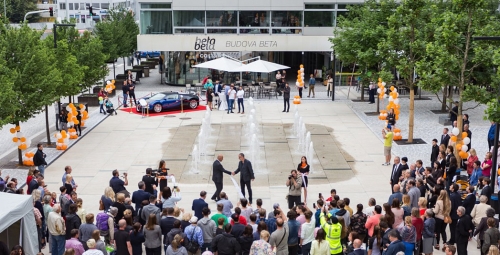 V BB Centru vybudovali za 65 miliónů z parkoviště náměstí 