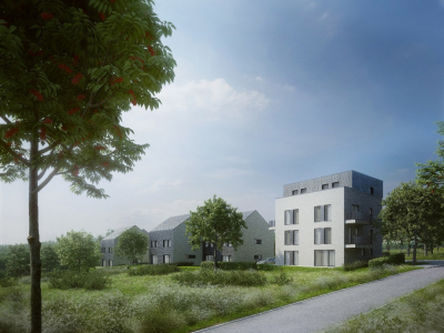 Obytný rezort Eden Rožnov – vizualizace