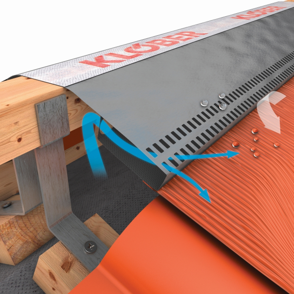 Nový větrací pás ROLL-FIX® premium s kanálovou konstrukcí