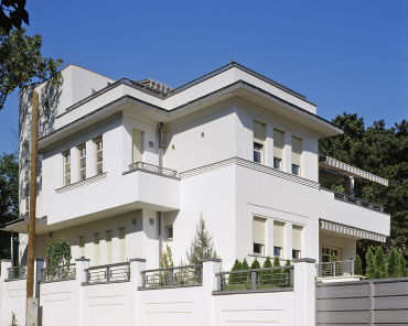 Fasáda Baumit NanoporTop využívající fotokatalýzu