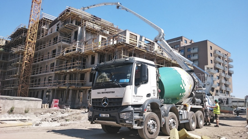 Betonáž BD Tulipa Třebešín