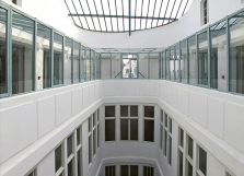 Různé prostory galerie před rekonstrukcí