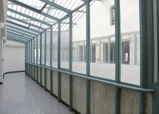 Různé prostory galerie před rekonstrukcí