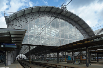 Nové prosklení haly hlavního nádraží v Praze, © AGC Glass Europe
