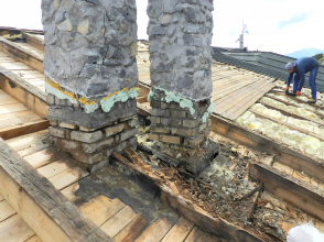 Rekonstrukce chaty generála Milana Rastislava Štefánika s využitím materiálů Rheinzink