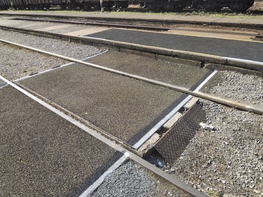 Obr. 11: Přechod s protiskluzovou úpravou