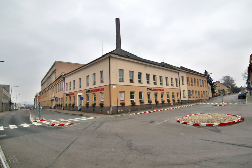 Stávající podoba administrativní budovy