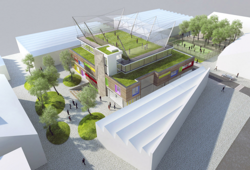 Vítězný návrh urbanisticko-architektonické soutěže