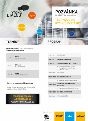 Ytong Dialog termíny