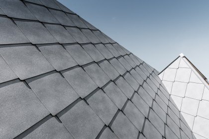 Salón krásy ve vsi Livo v Itálii s výrobky PREFA