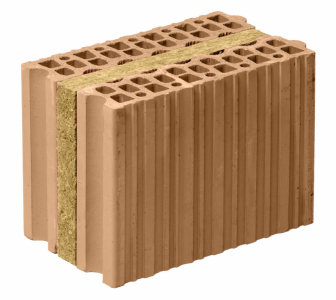 Akustická cihla HELUZ AKU KOMPAKT 21 broušená