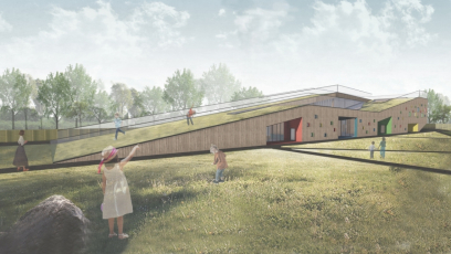 Mateřská škola – Kristína Valachovičová, Stavební fakulta, Slovenská technická univerzita v Bratislave.