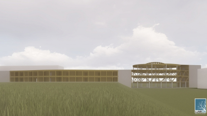 Nemocnice s dřevěnou NK – Matúš Neusch, Stavební fakulta, Slovenská technická univerzita v Bratislave.