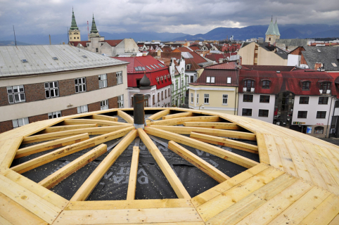 Obnovená neologická synagoga v Žilině