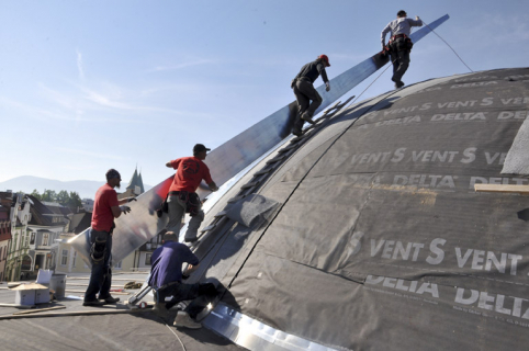 Obnovená neologická synagoga v Žilině