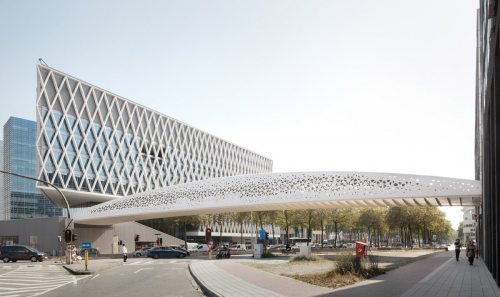 Parkbrug Spoor Noord, Belgie