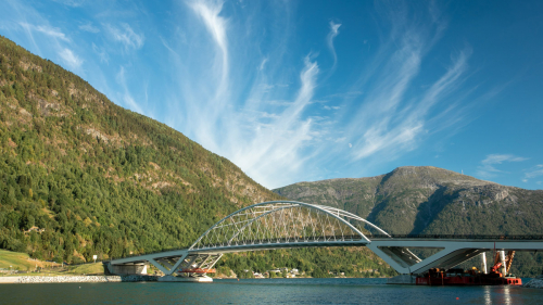 Riksveg 5 Loftesnesbrui, Norsko