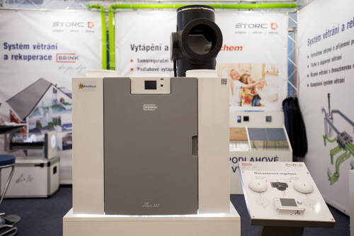 Rekuperační jednotka Flair 325, vystavovatel Štorc TZB, s. r. o.
