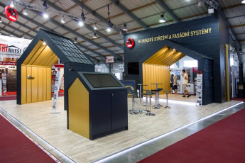 Stánek společnosti Prefa Aluminiumprodukte