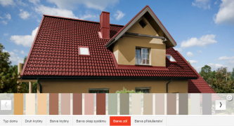 Vyberte barvu krytiny Ruukki