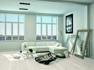 Dřevěná třívrtsvá podlaha 1FLOOR, kolekce Forte, dekor dub Forte 1, foto KPP.cz