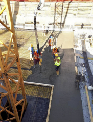 Chlazení betonu v letním období