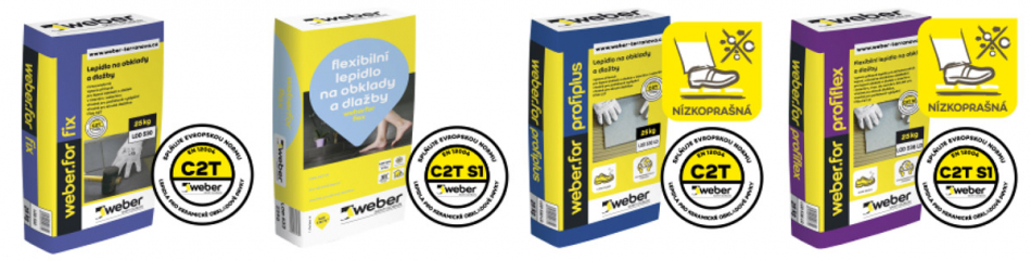 Weber, výrobce a dodavatel špičkových stavebních materiálů, zahajuje prodejní akci na lepidla na obklady a dlažby a pro spárování bez fleků