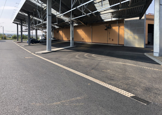 Žlaby MEA DM 2000 v Českých Budějovicích