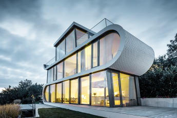 Flexhouse v Meilenu u Curyšského jezera