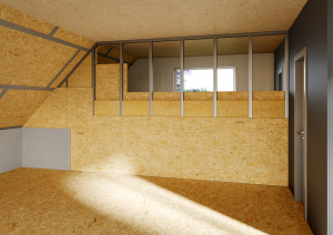 Příčky z desek Egger