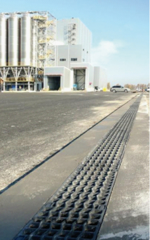 Odvodnění ploch u nejmodernějšího výrobního závodu společnosti Nexen Tire mimo asijský kontinent