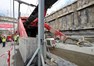 Výstavba ejpovických tunelů