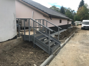 Kompozitní konstrukce MEA v rekonstruované čistírně odpadních vod v Řitce