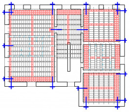 Obr. 20: Kladecí plán včetně stažení objektu