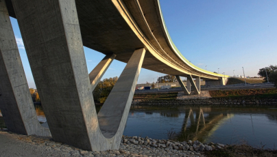 Rekonstrukce křižovatky Prater, Vídeň, Rakousko