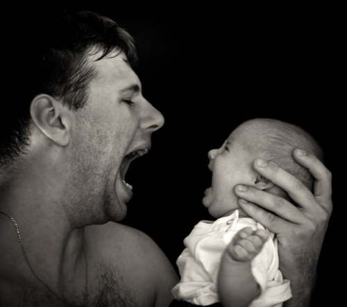 Vítězný snímek v letní soutěži Vyfoť zvuk s názvem Dialog, foto Petr Daněk