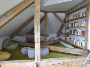 Detail z podkroví (foto Radomíra Sedláková)