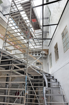 Obr. 5: Instalace schodiště