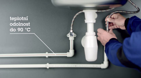 Teplotní odolnost trubek Fiber Basalt Plus je až 95 °C