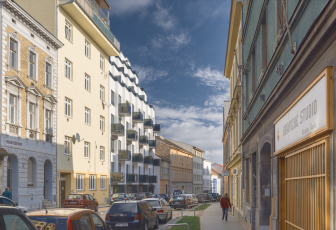 Bytový dům Domino, Brno, Atelier RAW, s. r. o.