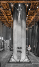 Přestavba vodárenské věže na Letné, Petr Hájek Architekti, foto Benedikt Markel