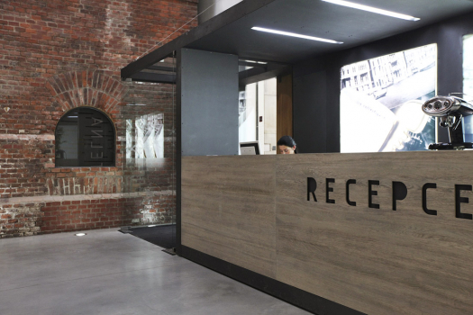 I na recepci se vaří dobrá káva