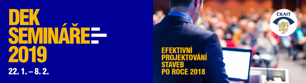 DEK nabízí semináře projektových trendů roku 2019